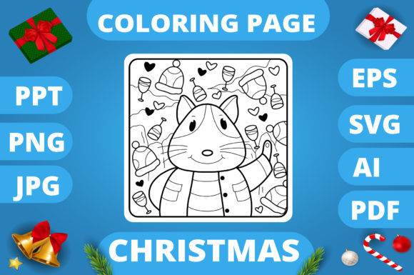 A Designer's Review of Christmas Coloring Page for Kids 21 V3