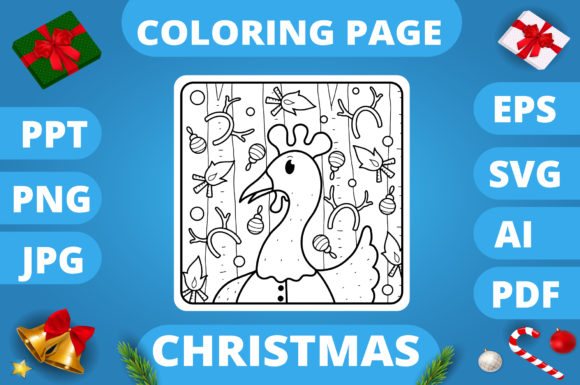A Designer’s Hands-On Review: Christmas Coloring Page 24 V3