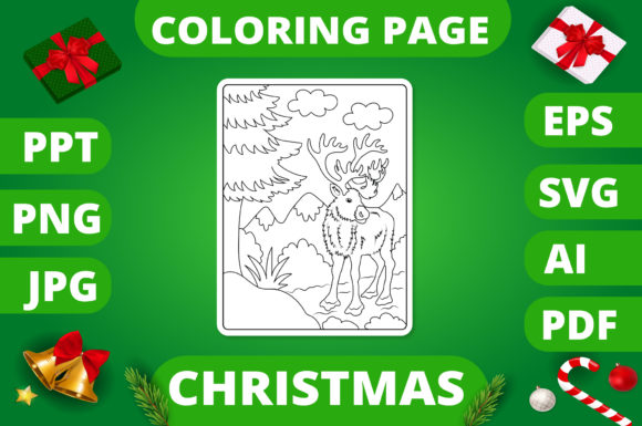A Designer’s Review of the Christmas Coloring Page for Kids 19 V2