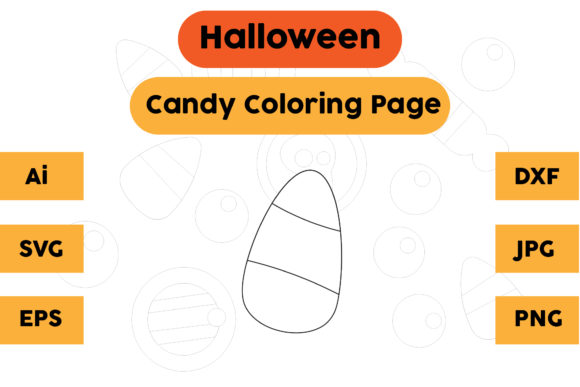 A Halloween Candy Design for Stitching Sweetness
