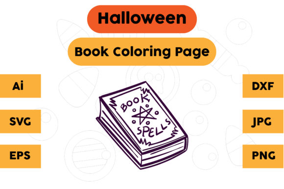 A Professional Review of Halloween Coloring Page Book 01 Graphics