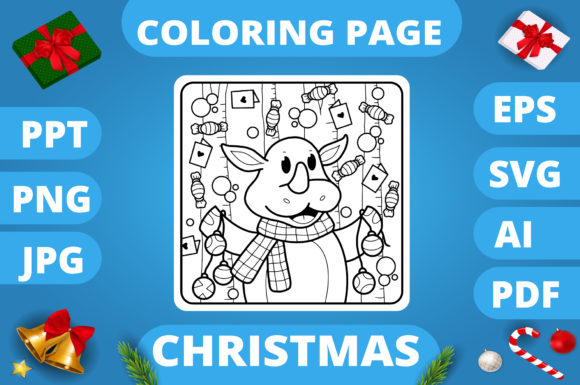 A Professional Review of the Christmas Coloring Page for Kids 11 V3