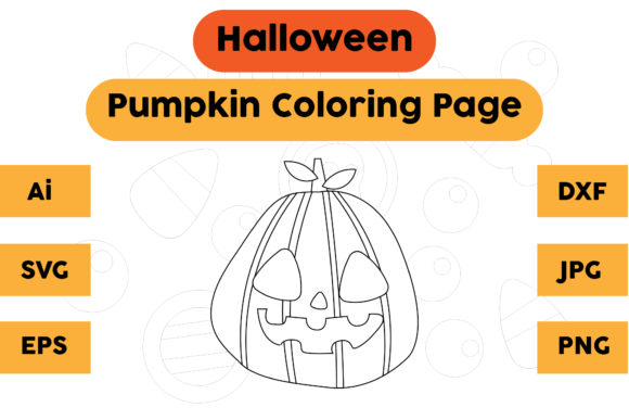 A Pumpkin Graphic for Polished Halloween Branding