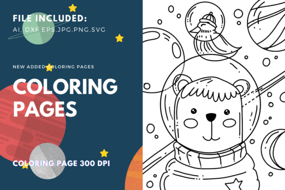 Astronauts Bear Coloring Page: A Graphic Designer’s Brand Review