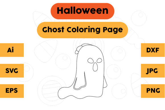 Ghost 18: A Spooky Graphic Asset for Halloween Design Projects