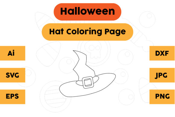 Halloween Hat Graphics for Local Business Branding