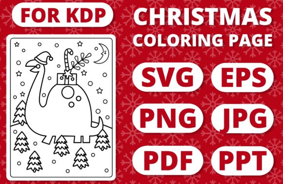 KDP Christmas Coloring Page for Kids 21: A Designer's Review