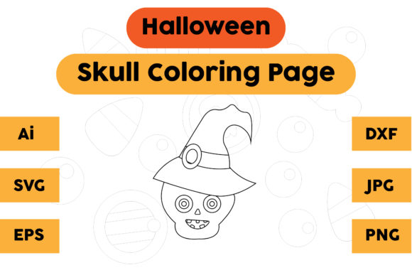 Skull Coloring Page: A Graphic Designer's Review for Publishing