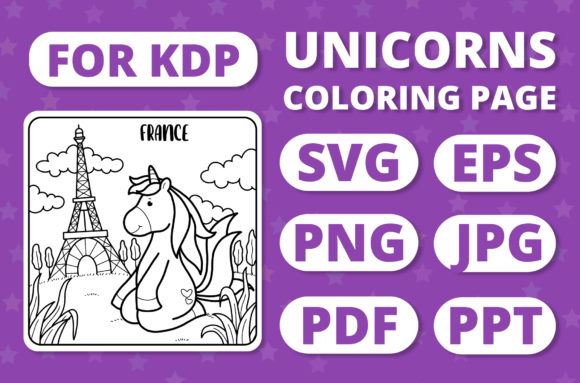 Traveling Unicorns Coloring Page: A Publisher's Graphic Review