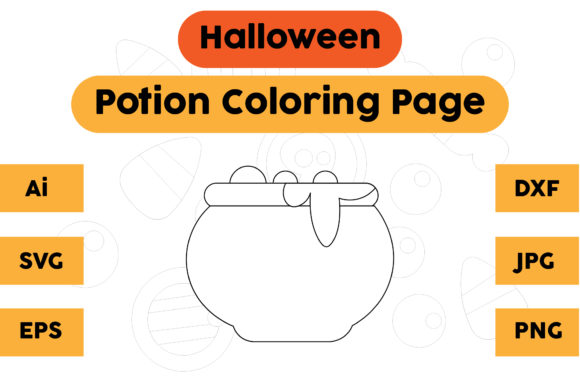 Unlocking Editorial Magic: A Graphic Designer's Take on Halloween Potion Coloring Pages